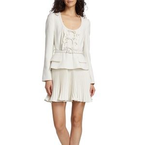 NWT Self-Portrait
Belted Crepe Minidress